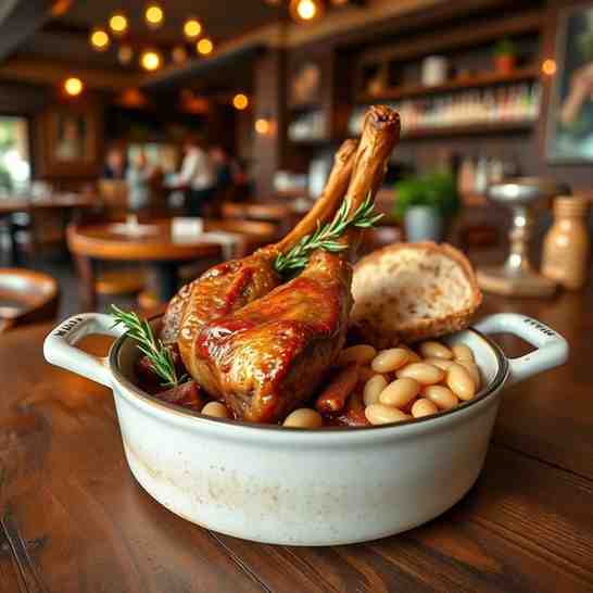 Duck Leg Confit Cassoulet